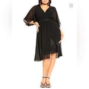 City Chic Love Affair Black Dress